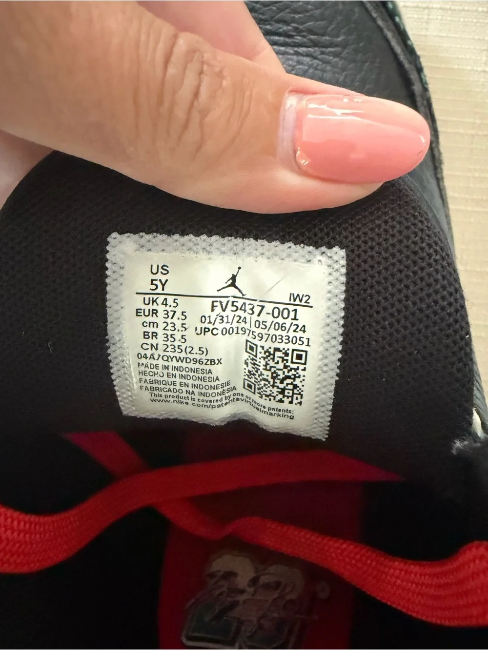 Air Jordan 3 Retro GS 'Moto' (Black/Siren Red/Hyper Jade)